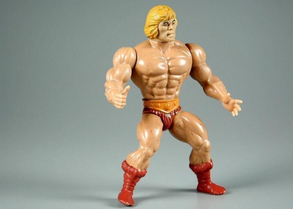 1981: He-Man action figures